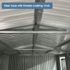 Outdoor Storage Shed 20x13 FT, Metal Garden Shed Backyard Utility Tool House Building with 2 Doors and 4 Vents for Car,Truck,Bike, Garbage Can,Tool,La