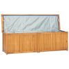 Patio Box 68.9"x19.7"x21.7" Solid Wood Teak